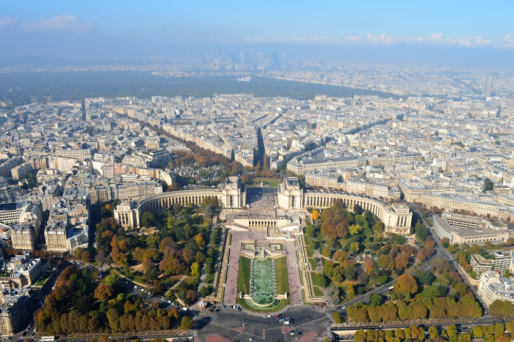 aerial photography of Paris France under blue and white sky during daytime
