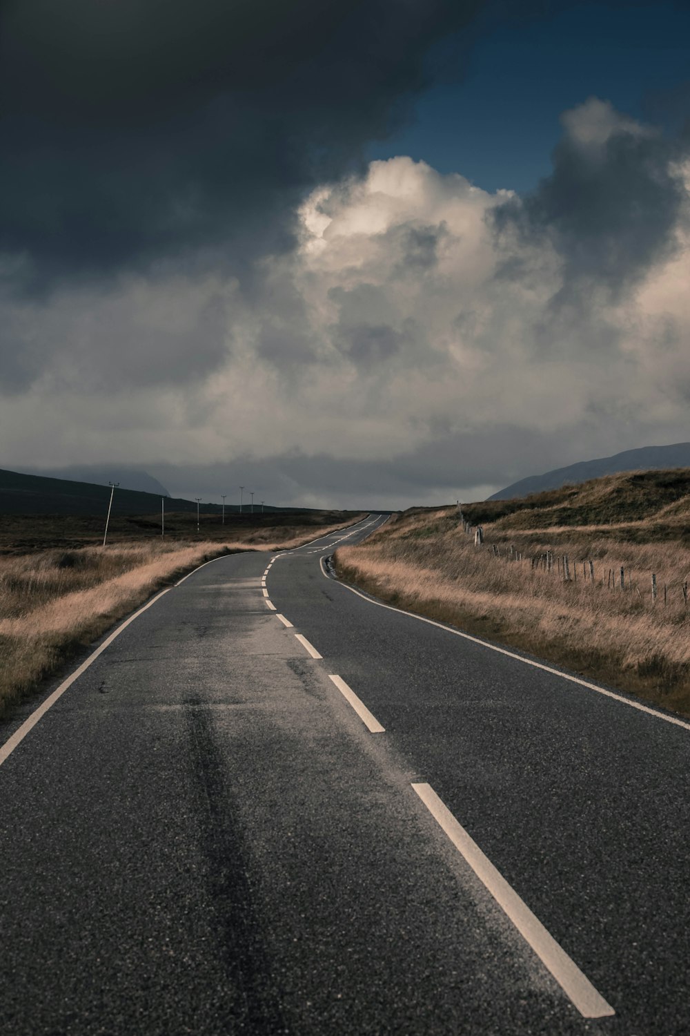 road and sky