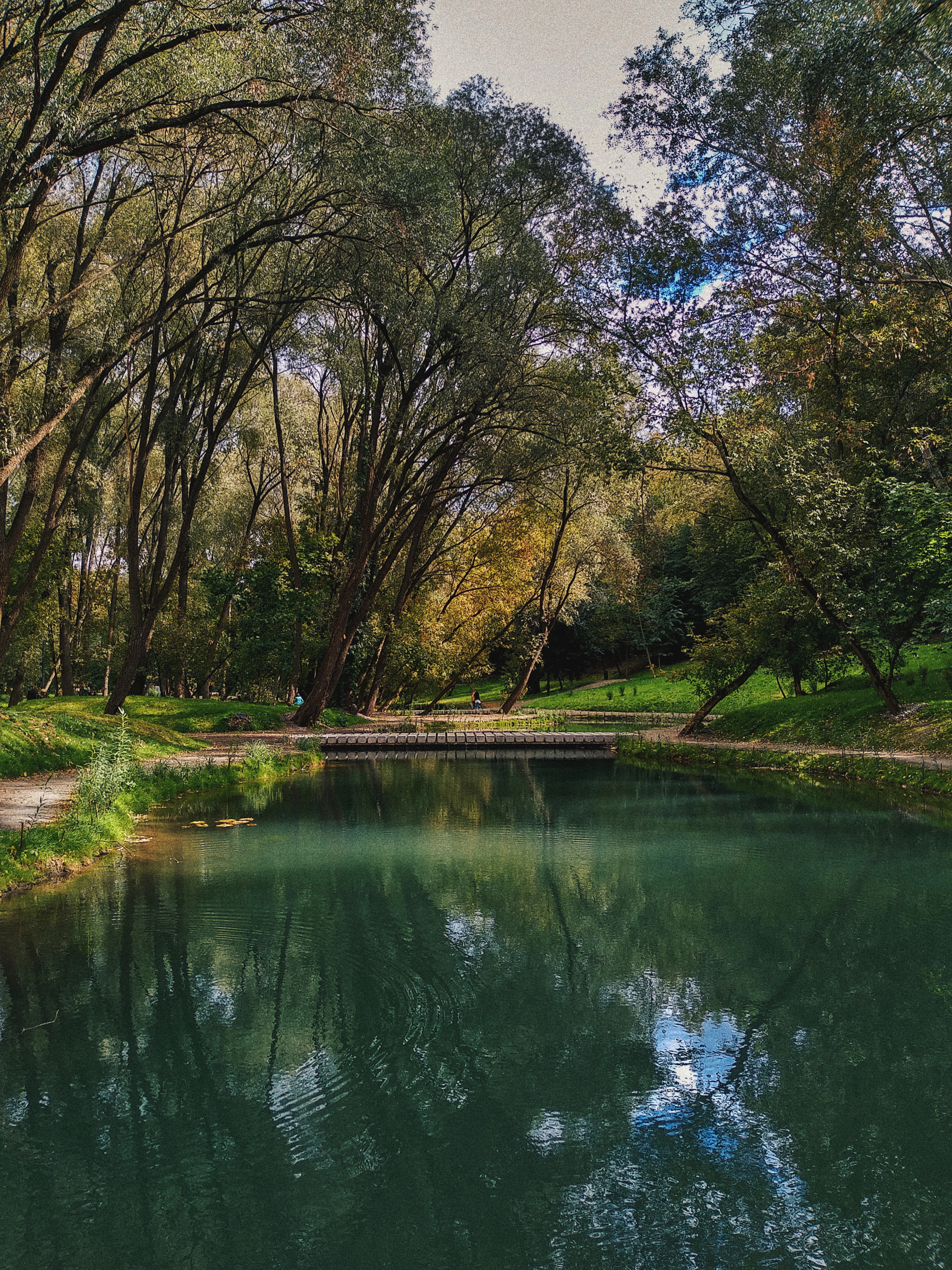 Green space and water in Tashkent