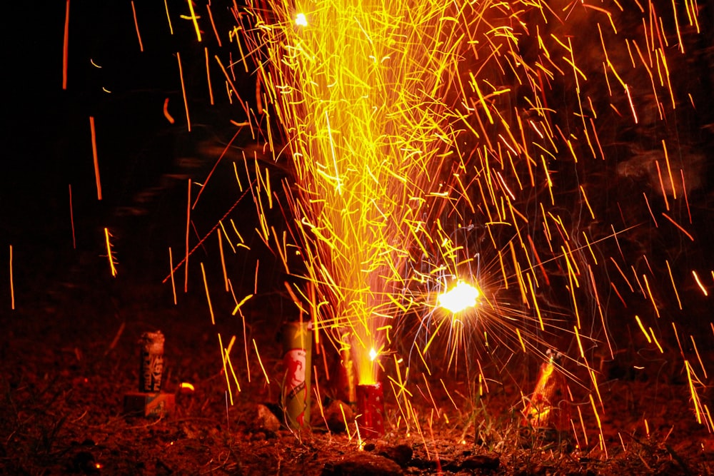 fireworks display