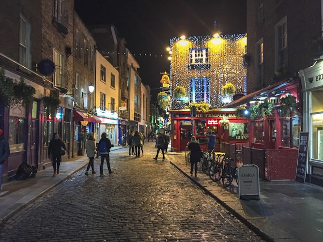 Temple Bar in Dublin, Ireland