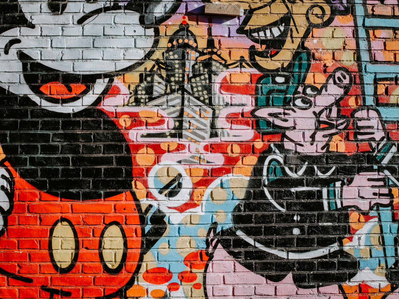 Pentax smc D FA 645 55mm F2.8 AL (IF) SDM AW sample photo. Mickey mouse mural photography
