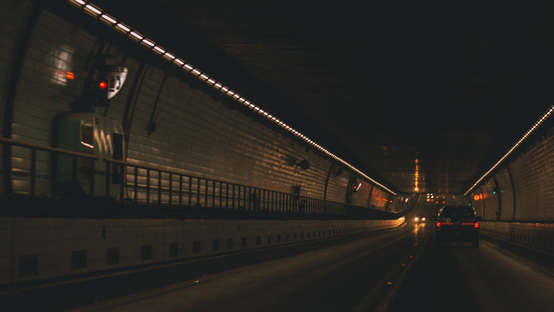 car on tunnel