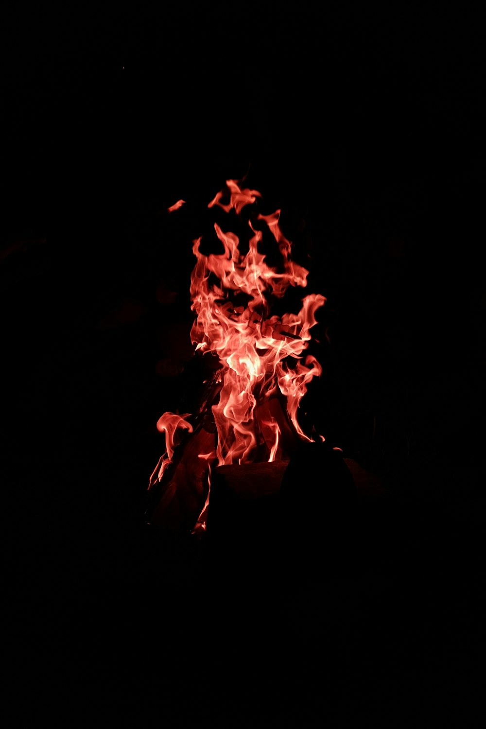 red flame