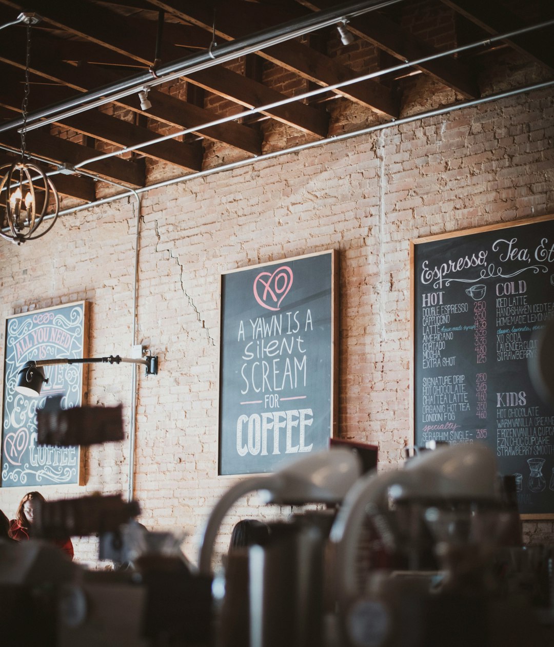 coffee signage