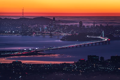 San Francisco Bridge - 从 Grizzly Peak, United States