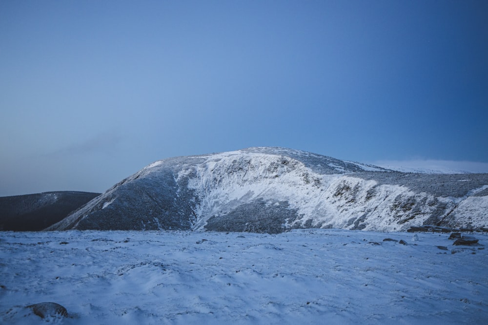 glacier mountain during day