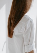 woman in white dress shirt