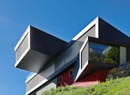 red and gray house during day