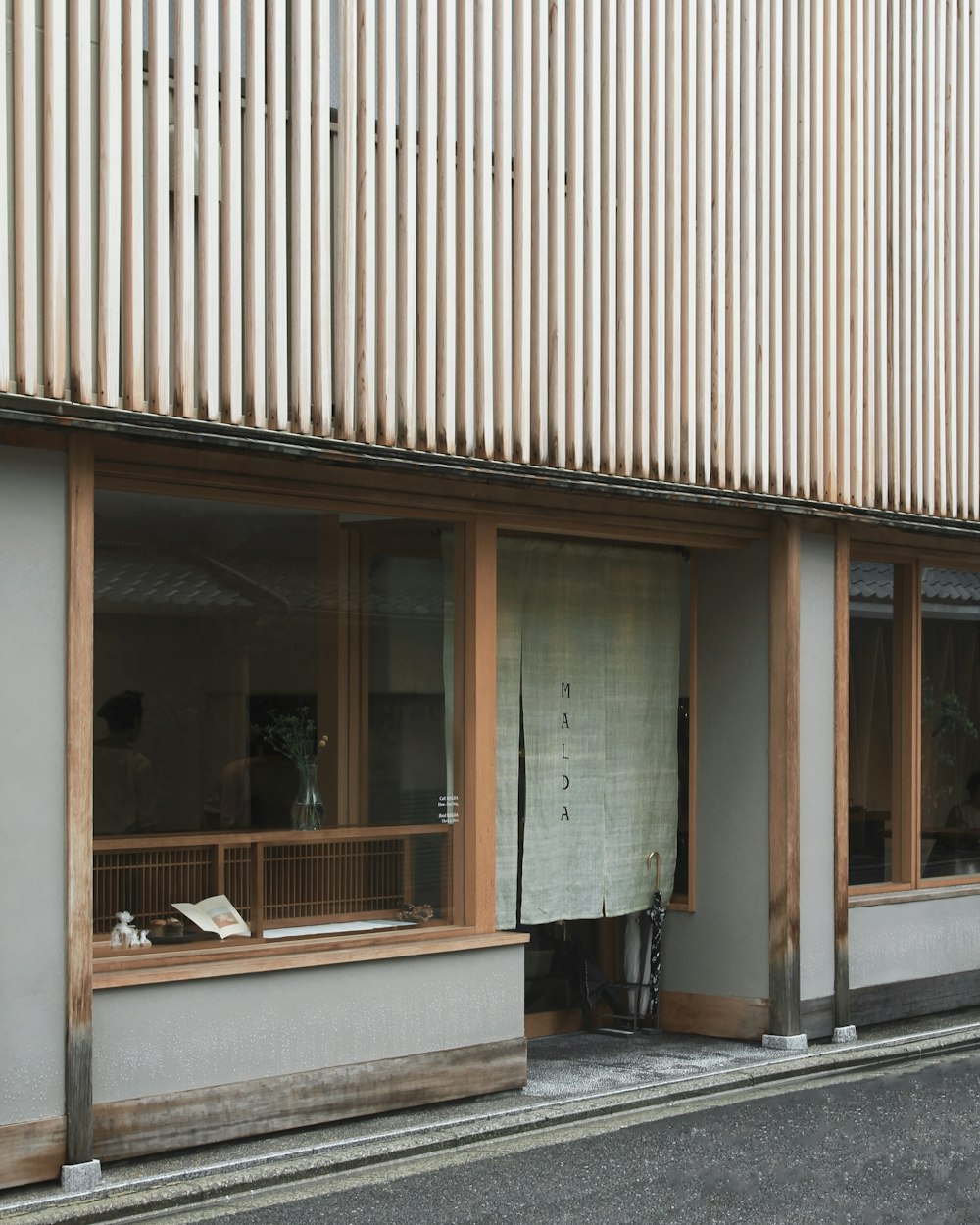 white and brown building