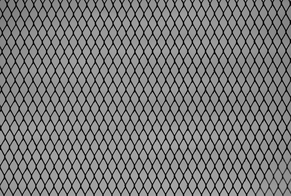 grey chain link fence