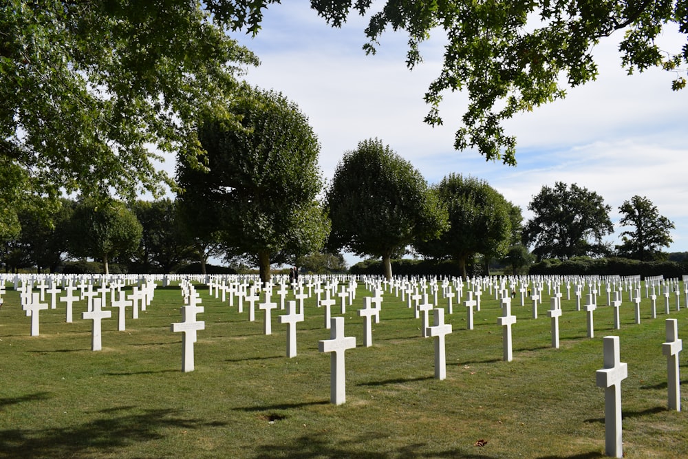 cross tombstone lot