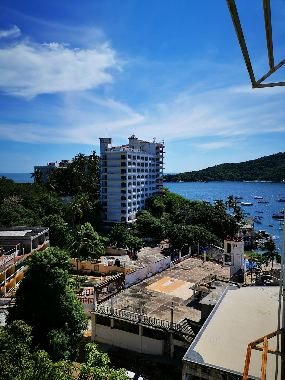 buildings near body of water