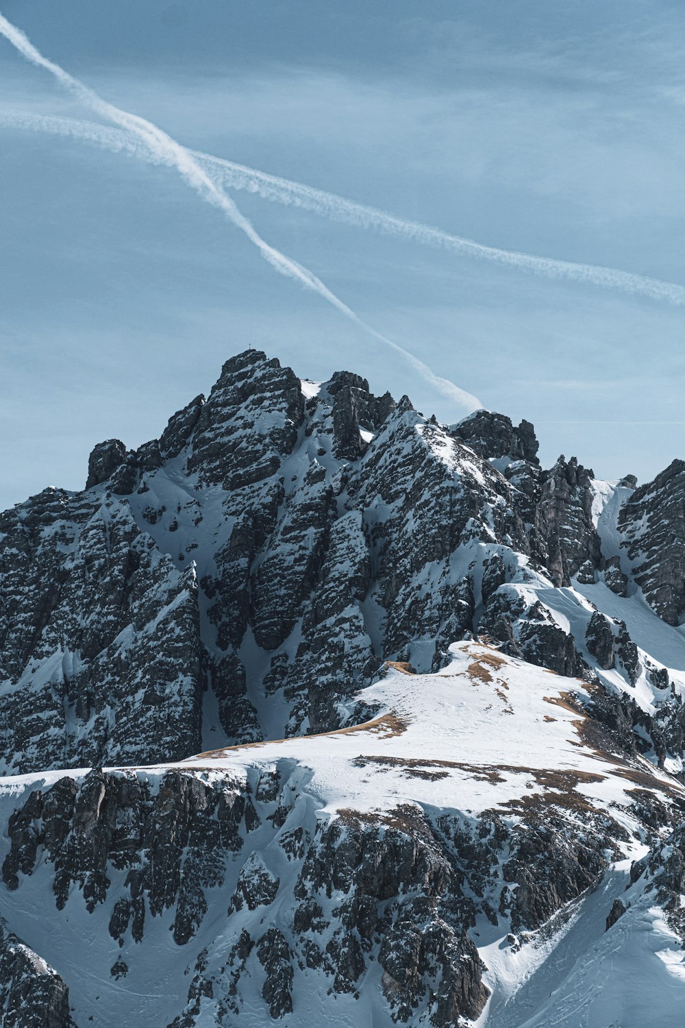 glacier mountain during day