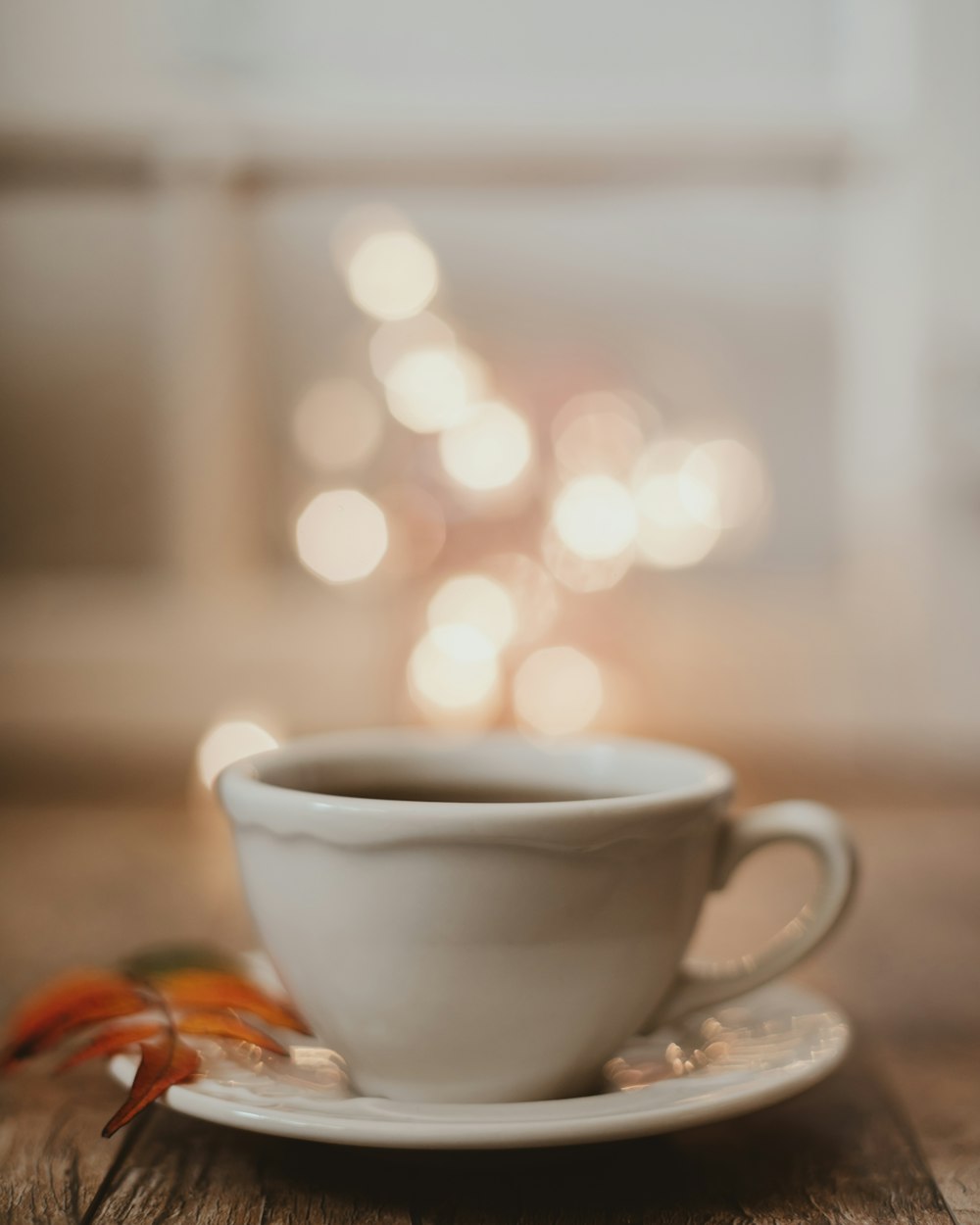 white ceramic teacup set