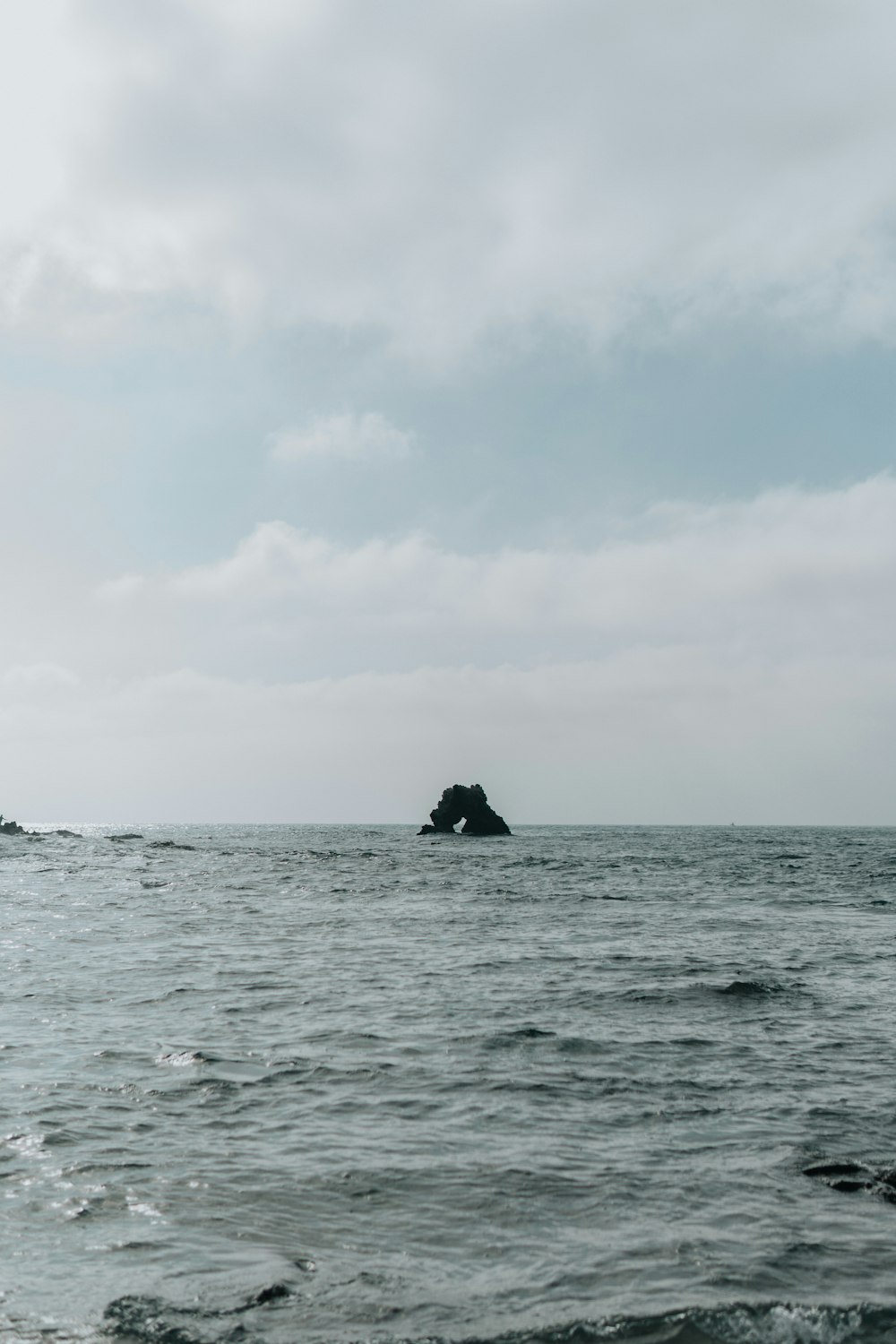 coastal stack during daytime