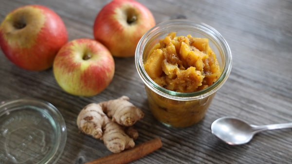 Ginger with spices