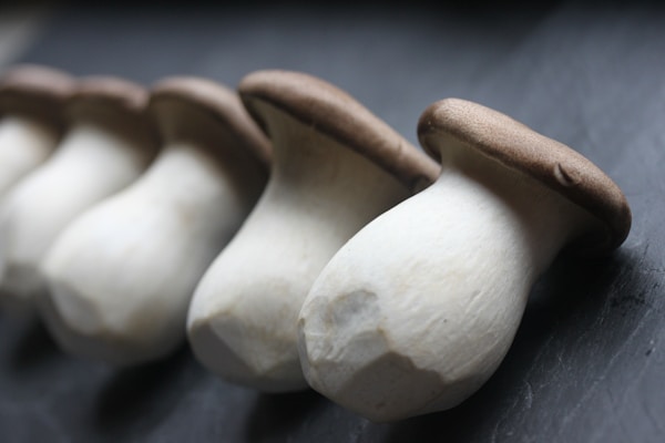 Brown mushrooms