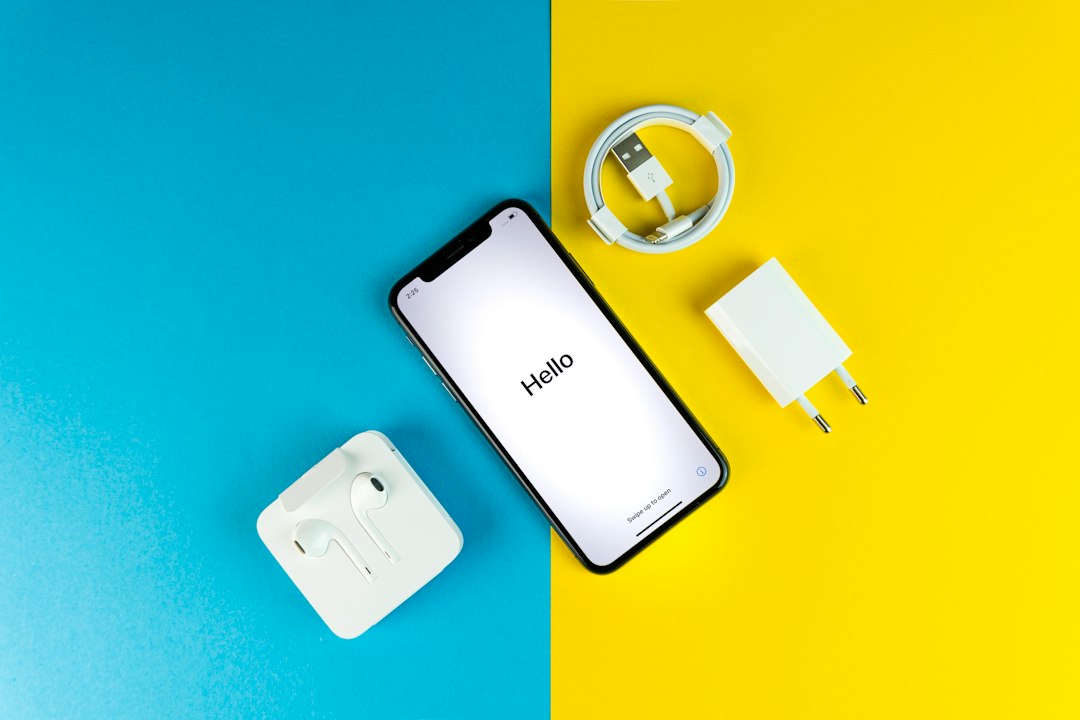 smartphone closeup