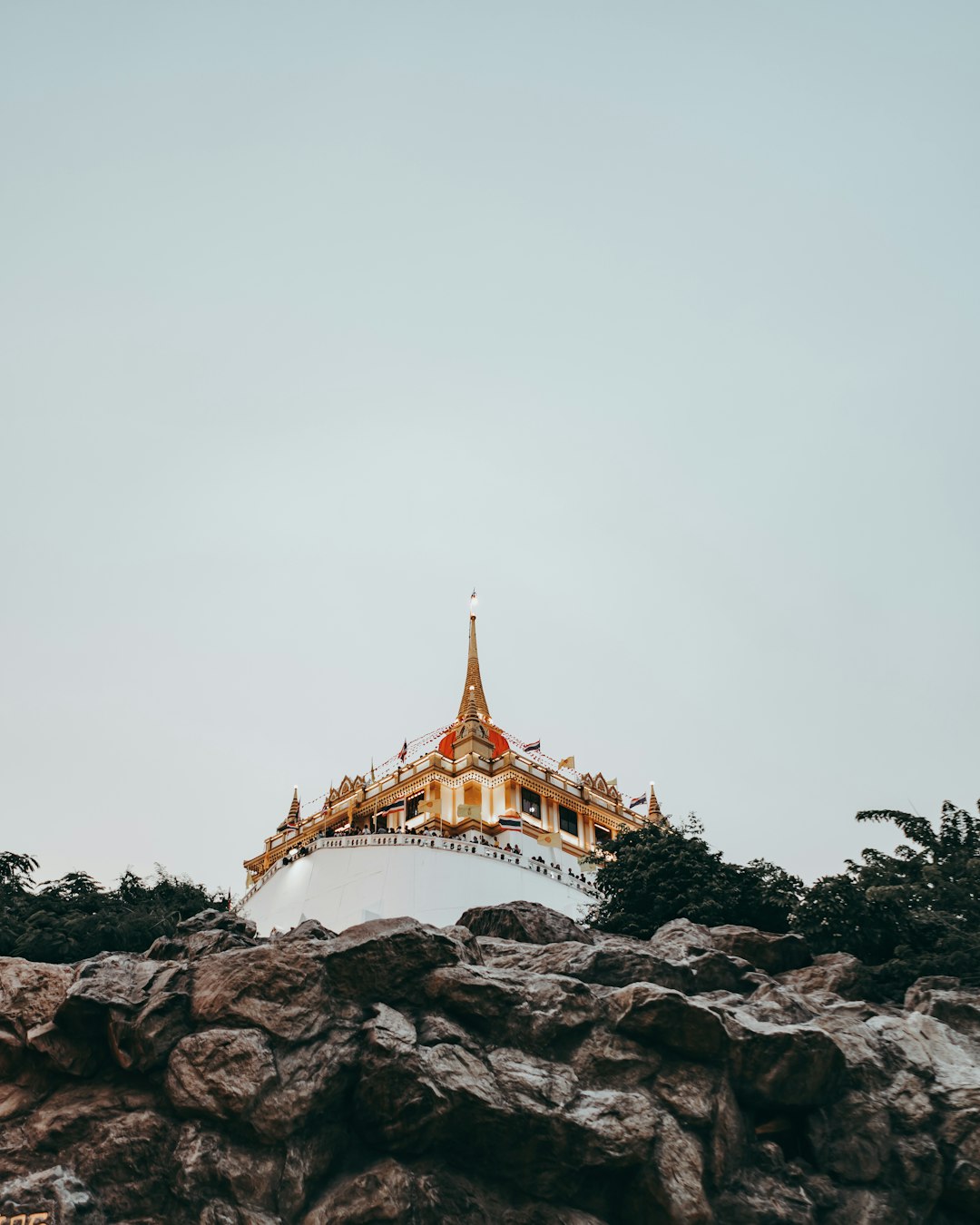 Landmark photo spot Golden Mountain Temple Thailand