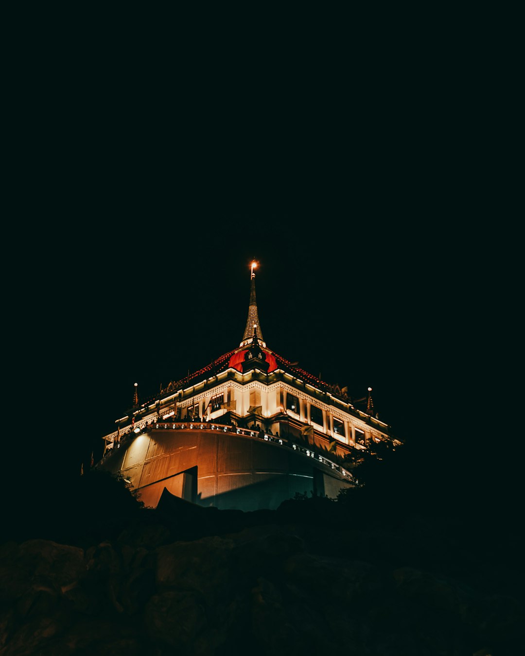 Landmark photo spot วัดสระเกศราชวรมหาวิหาร (ภูเขาทอง) Thanon Chakkraphatdi Phong Ratchaprarop Tower