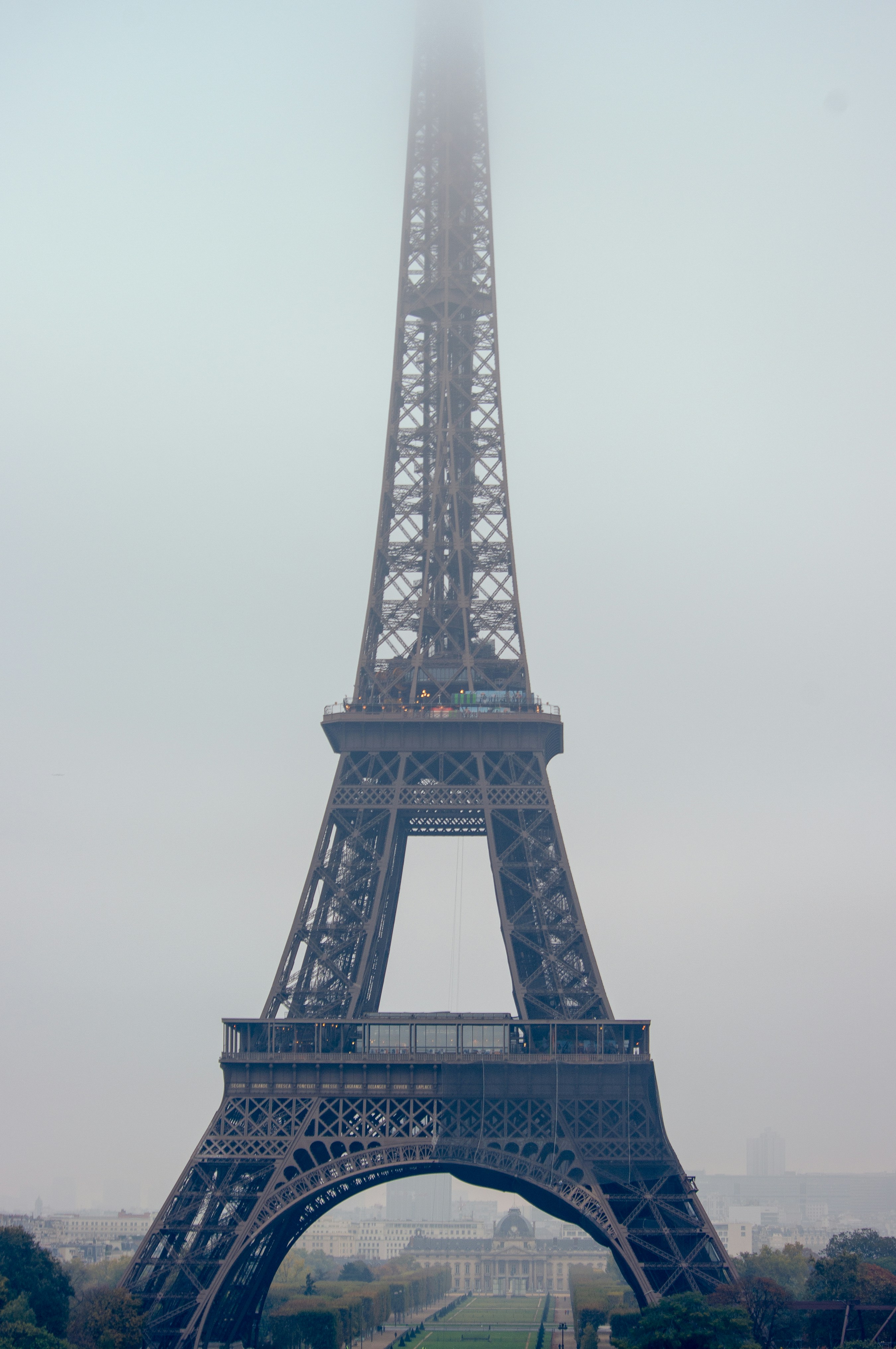 gray Eiffel Tower, Paris