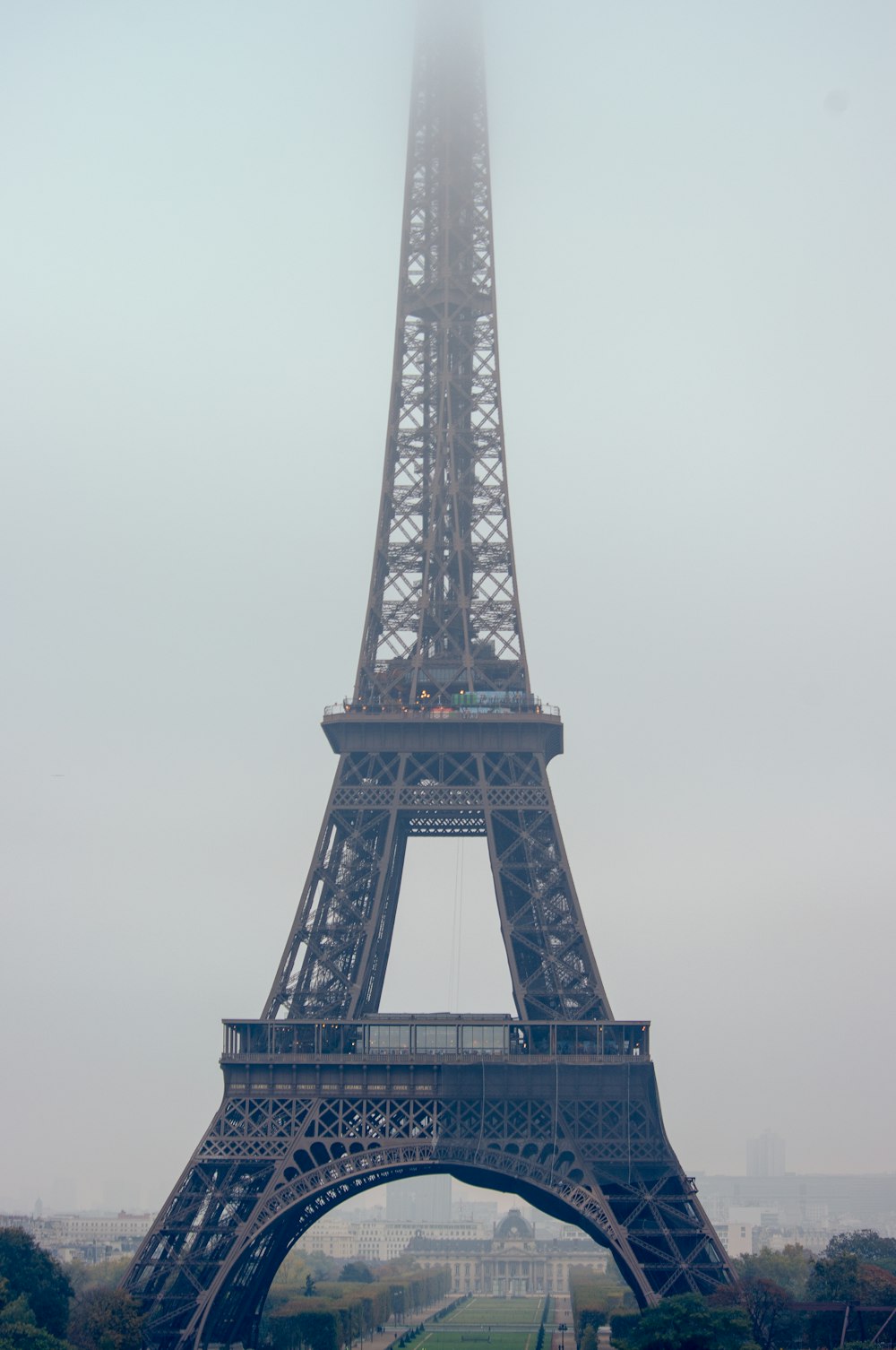 gray Eiffel Tower, Paris