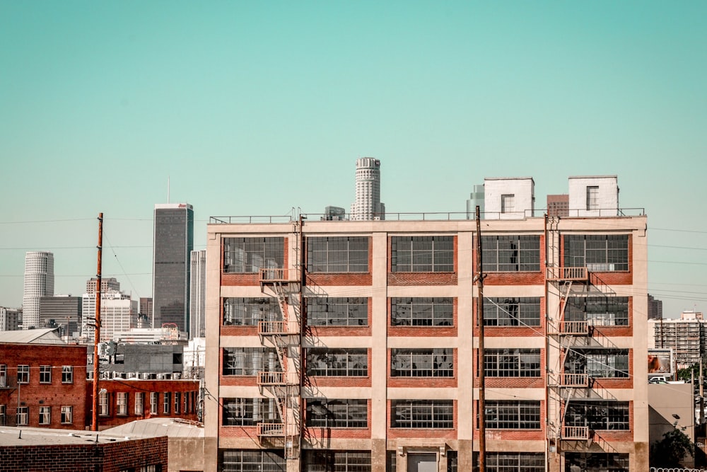 white and brown high-rise buildings during daytime