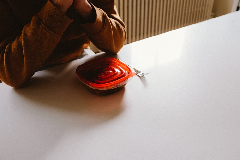 food container on table