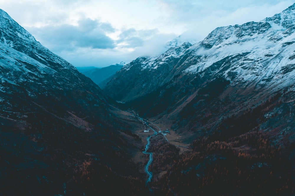 photography of snow-capped mountain during daytime