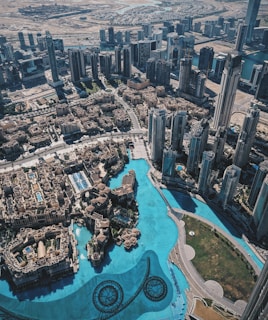 aerial photography of Dubai City during daytime