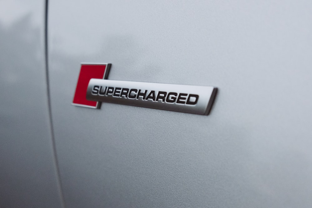 Supercharged sticker