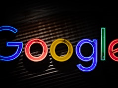 Google logo neon light signage