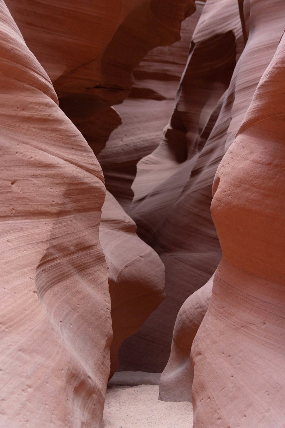 brown Antelope Canyon during daytime