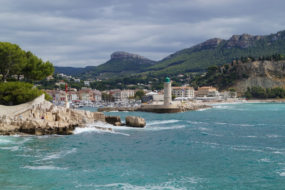 buildings on island during day