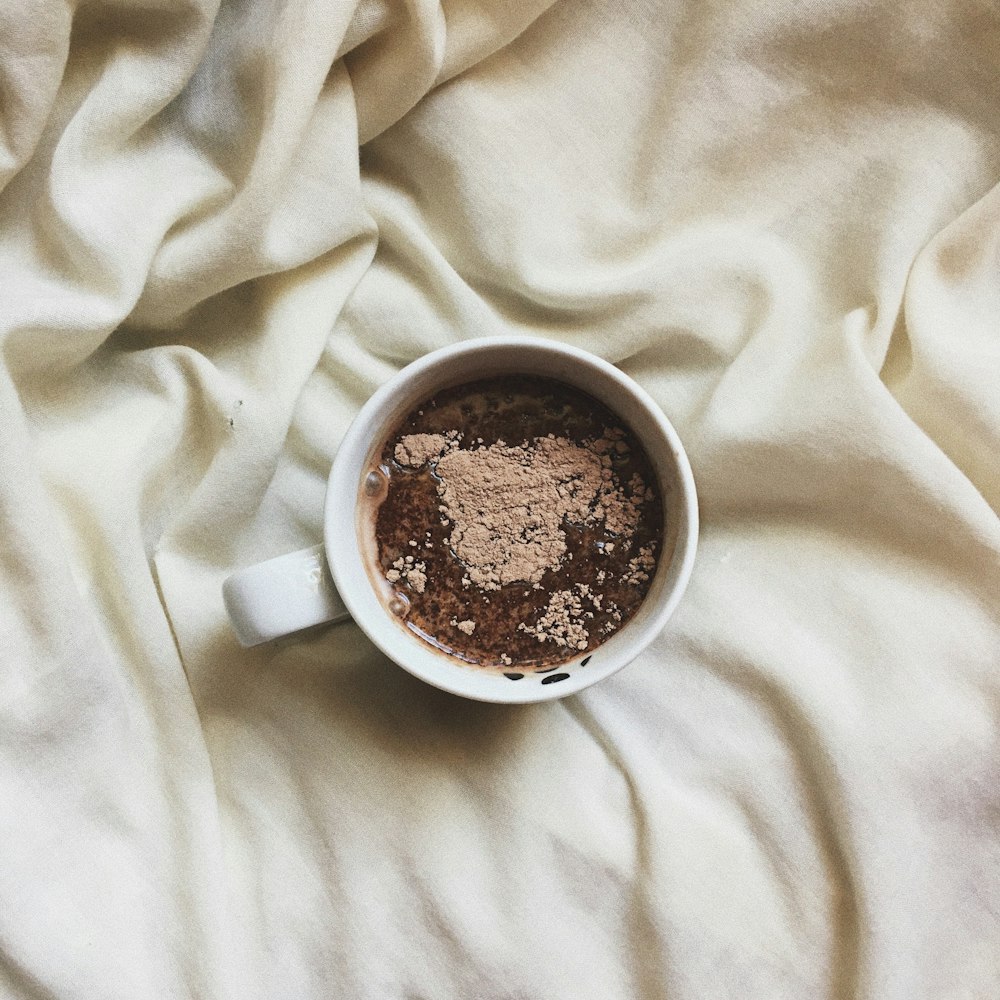 cup of chocolate drink