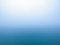 ocean water during fog