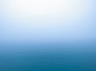 ocean water during fog