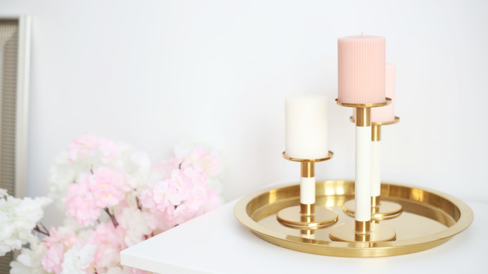 brass candle stick holder