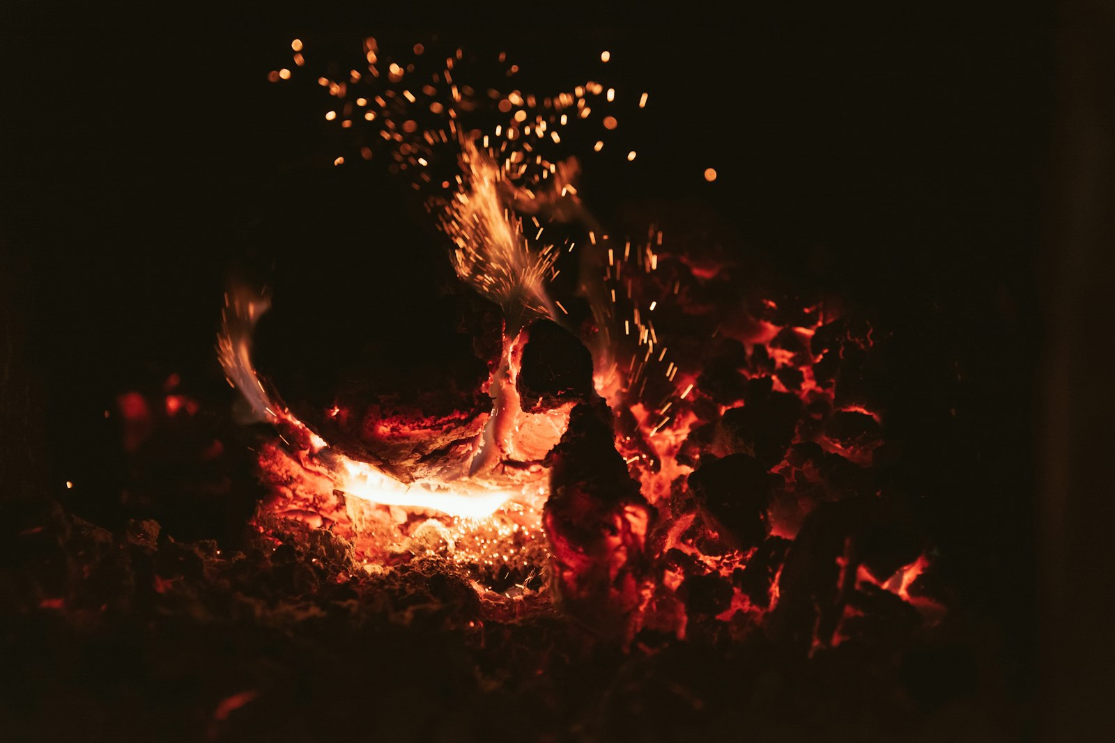 Nikon D7100 + Sigma 17-50mm F2.8 EX DC OS HSM sample photo. Bonfire during night photography