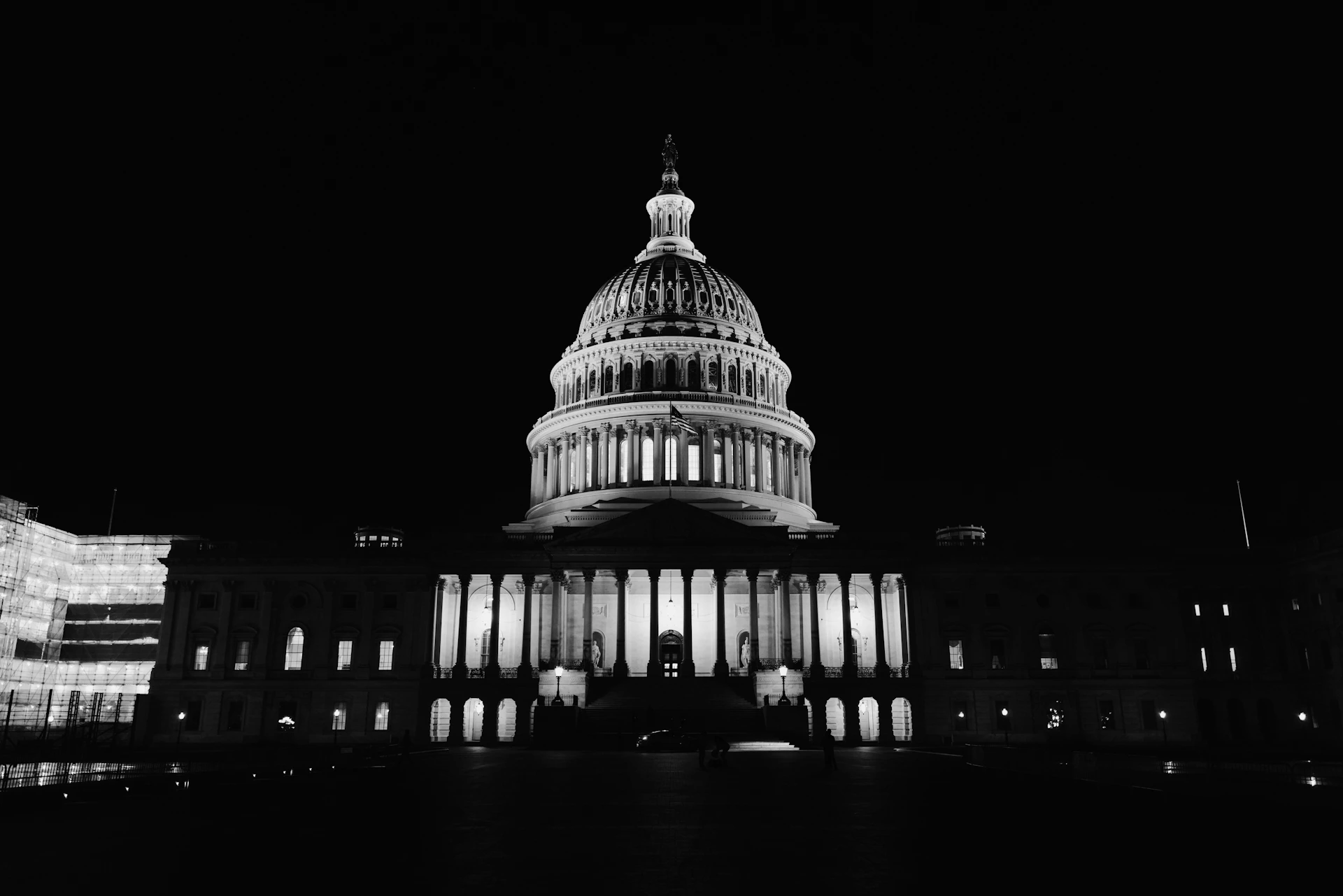 United States Capitol, Washington DC during night