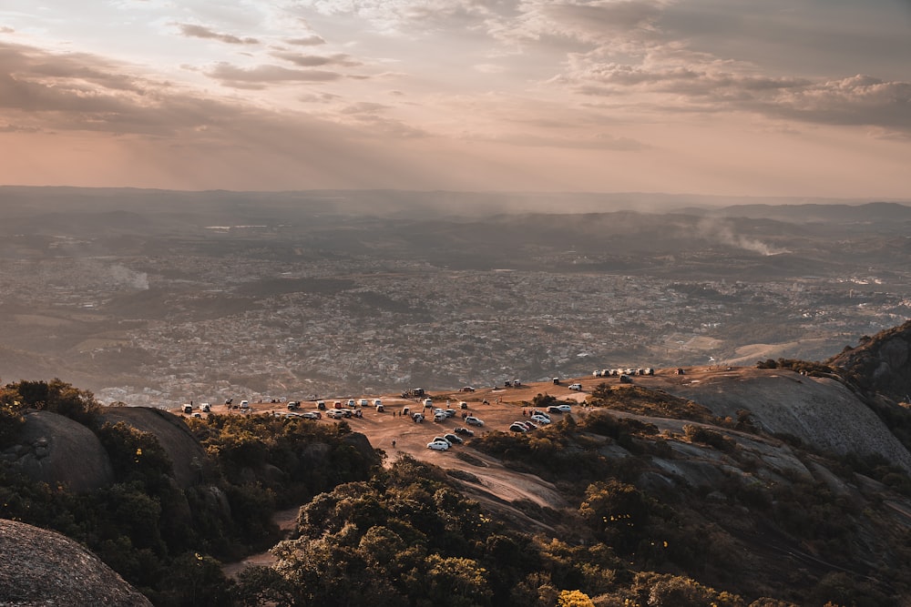 photography of mountain range during daytime