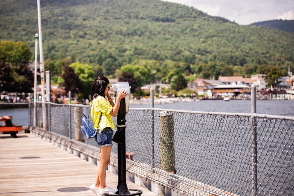 woman standing outdoors