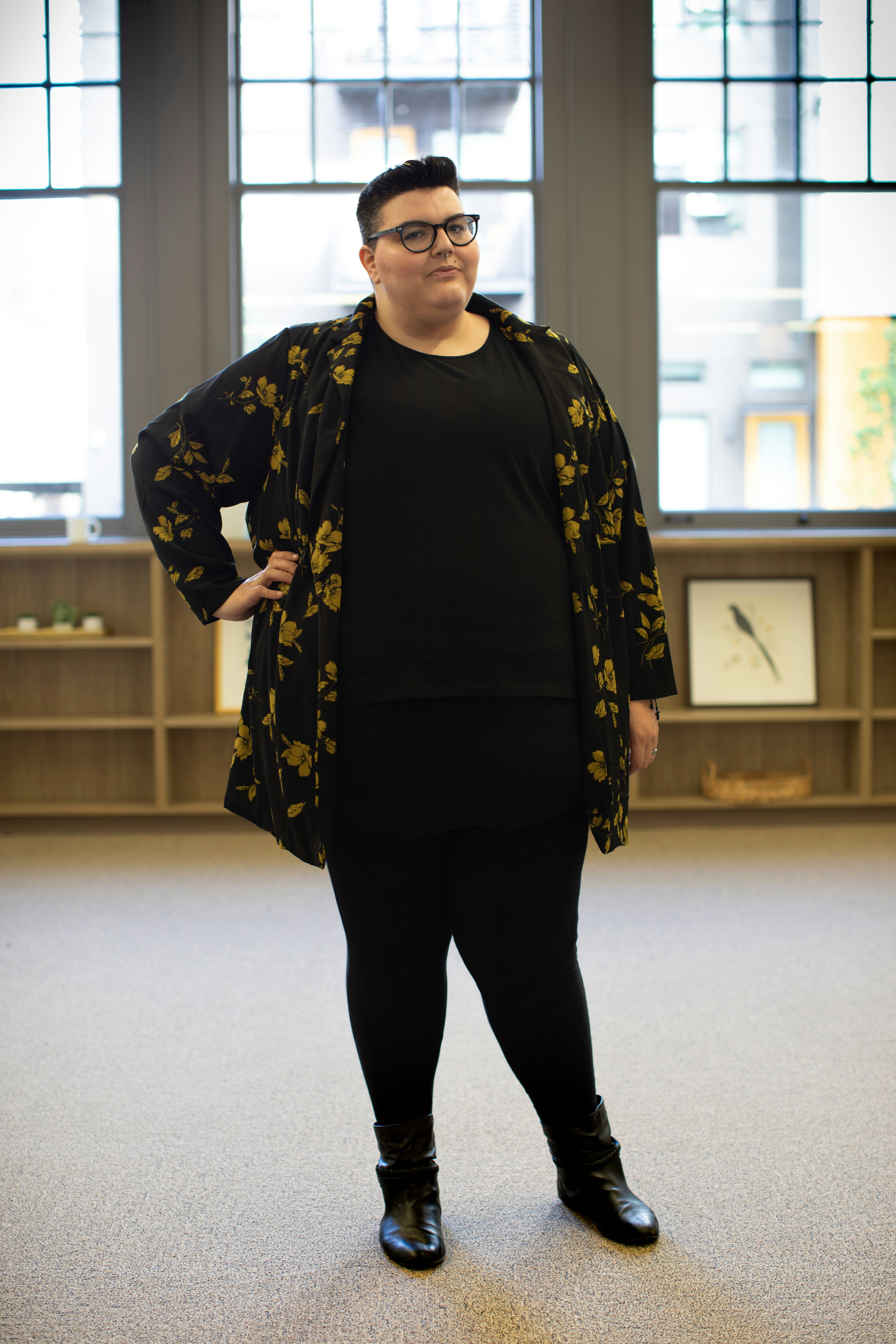 Michael Chen, successful property investor standing confidently