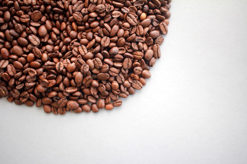 pile of coffee beans