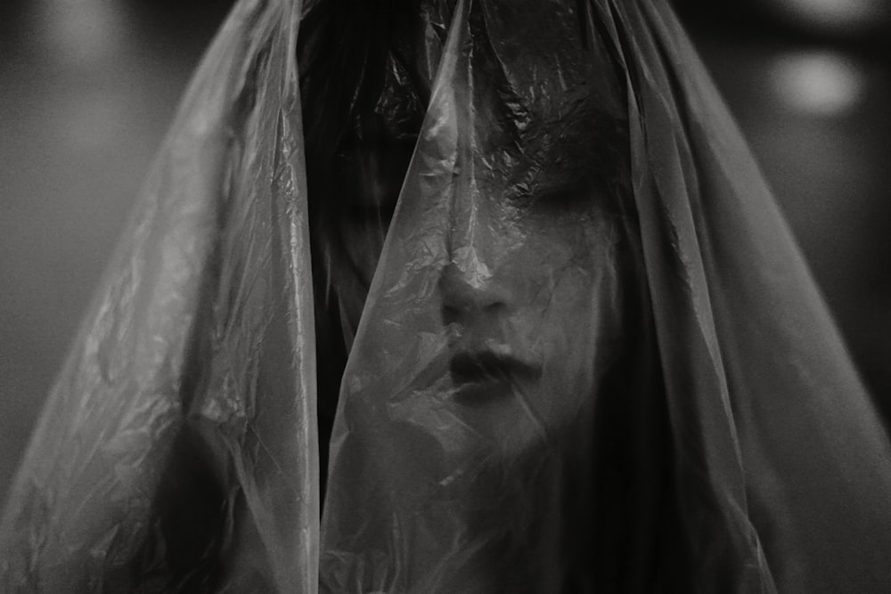 woman in veil