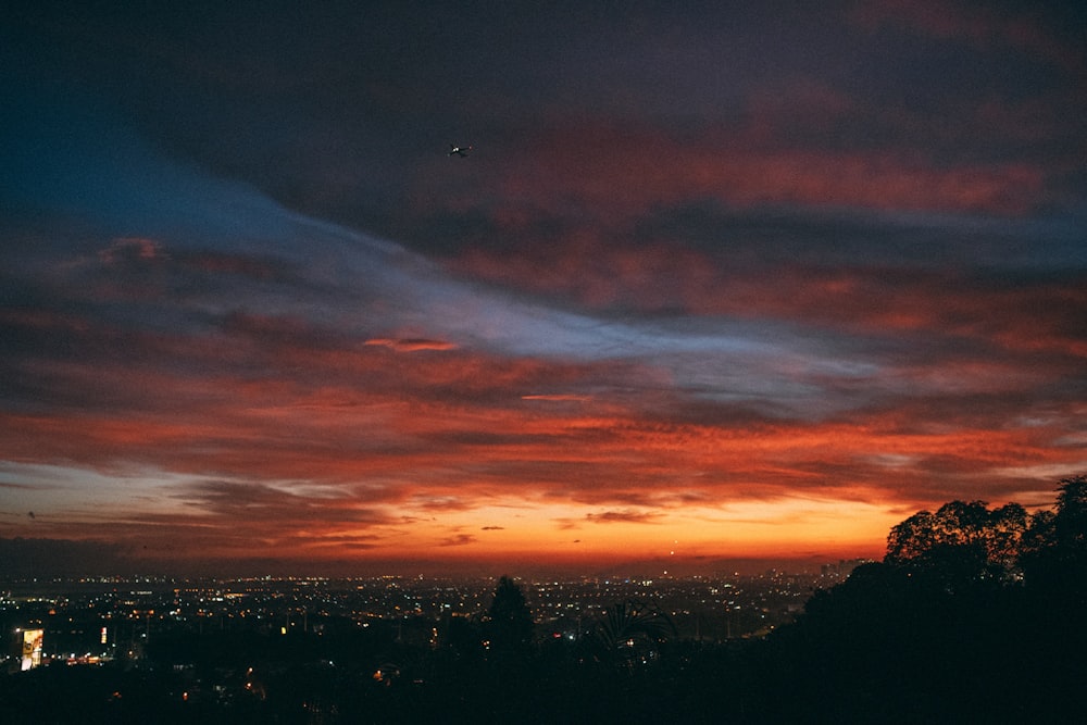 Fotografia dall'alto di grattacieli