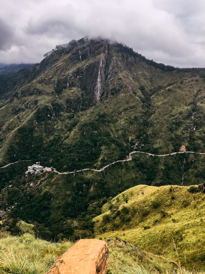 Mountains in Nuwara Eliya