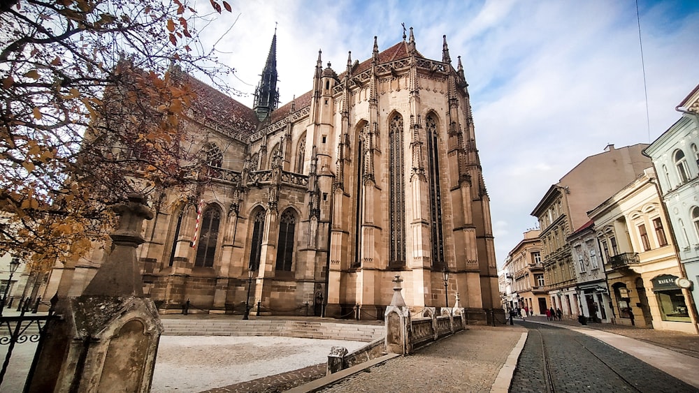 brown and white cathedral photograph