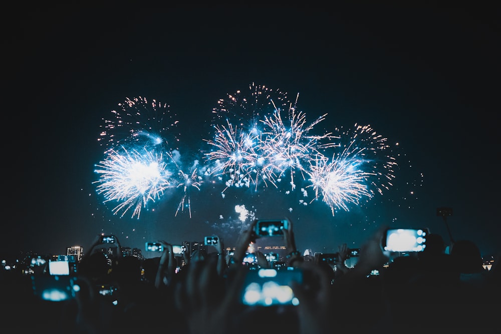 firework display photograph